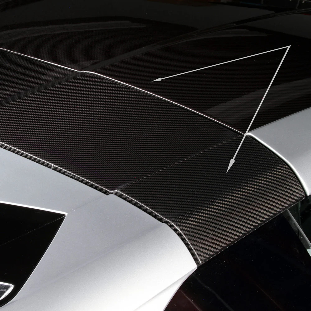 2020-24 C8 Corvette Concept8 Bespoke Carbon Fiber Targa Bar, Halo